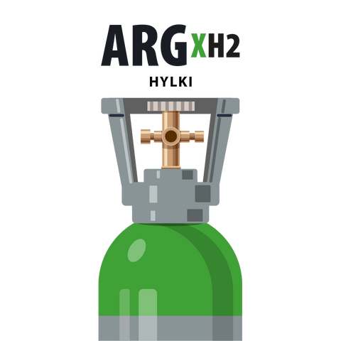 20L Argon + 2% H2 hylki