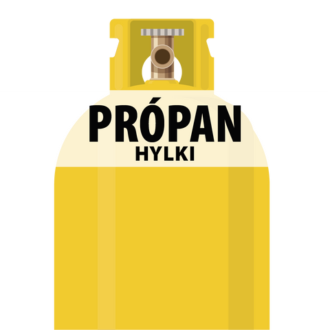 30kg Própan hylki