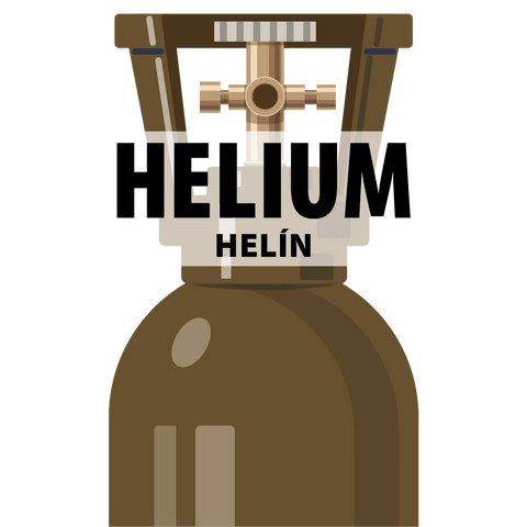 50L Helíum innihald