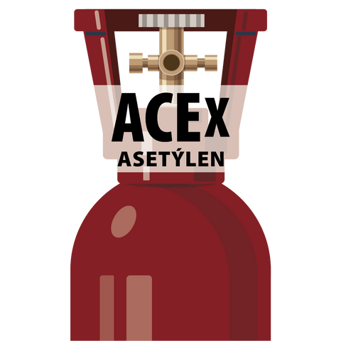 40L Asetýlen innihald